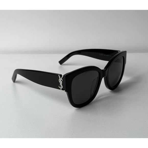 NEW Saint Laurent SLM95/F Black POLARIZED Sunglasses - Picture 11 of 11